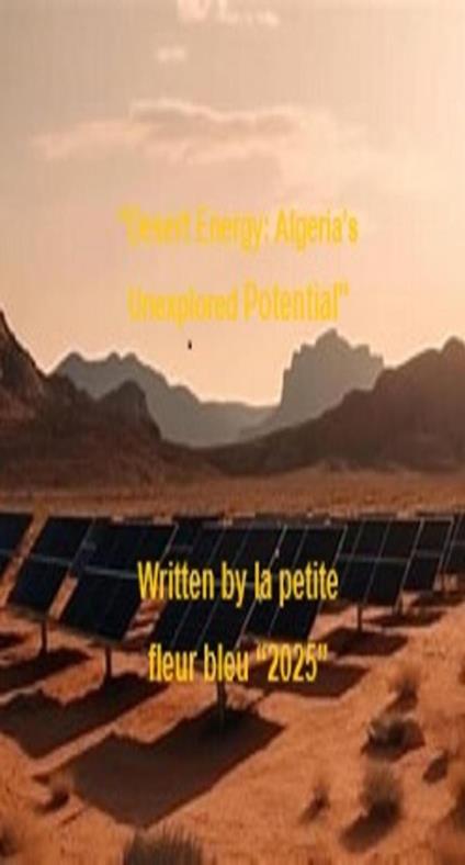 "Desert Energy: Algeria's Unexplored Potential"