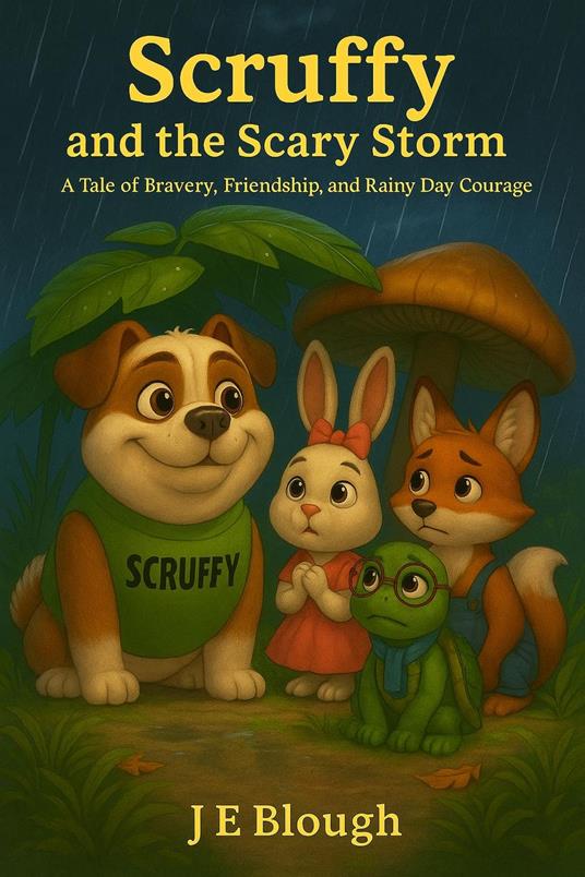 Scruffy and the Scary Storm - J E Blough - ebook