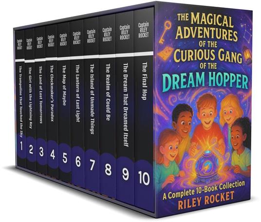 The Magical Adventures of the Curious Gang of the Dream Hopper - A Complete 10 Book Collection - Riley Rocket - ebook