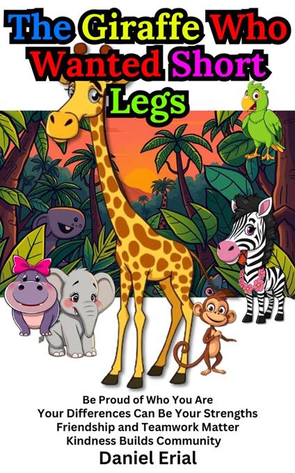 The Giraffe Who Wanted Short Legs - Daniel Erial - ebook