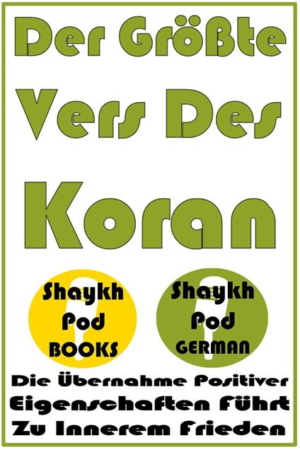 Der Größte Vers Des Koran