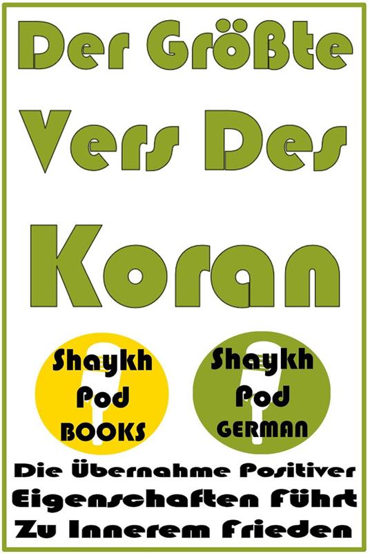 Der Größte Vers Des Koran