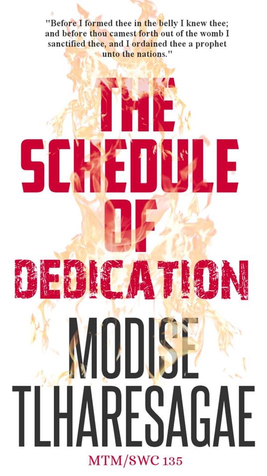 The Schedule Of Dedication