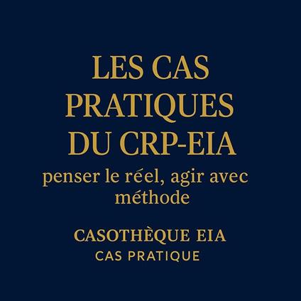 Cahier du CRP-EIA, Volume 1
