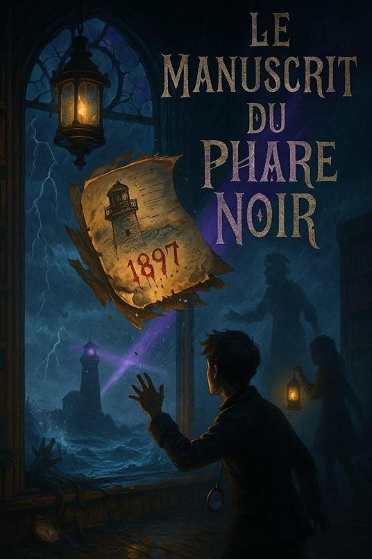 Le Manuscrit du Phare Noir - A Symbolic Sci-Fi Mystery for Advanced French Learners (B2–C1 Level)