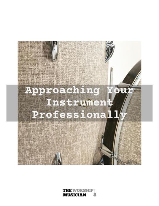 Approaching Your Instrument Professionally