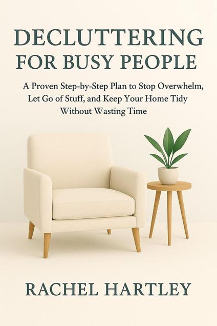 Decluttering for Busy People: A Proven Step-by-Step Plan to Stop Overwhelm, Let Go of Stuff, and Keep Your Home Tidy Without Wasting Time