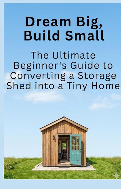 Dream Big, Build Small The ultimate beginners guide to converting a storage shed into a tiny house