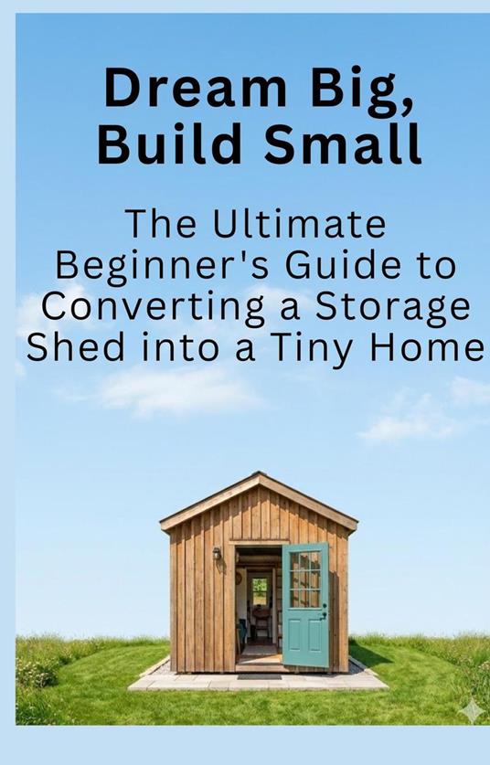 Dream Big, Build Small The ultimate beginners guide to converting a storage shed into a tiny house
