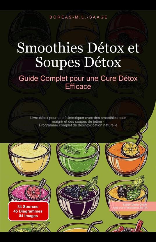 Smoothies Détox et Soupes Détox: Guide Complet pour une Cure Détox Efficace