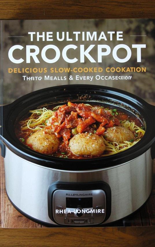 The Ultimate Crockpot Cookbook: Delicious Slow-Cooked Meals for Every Occasion.