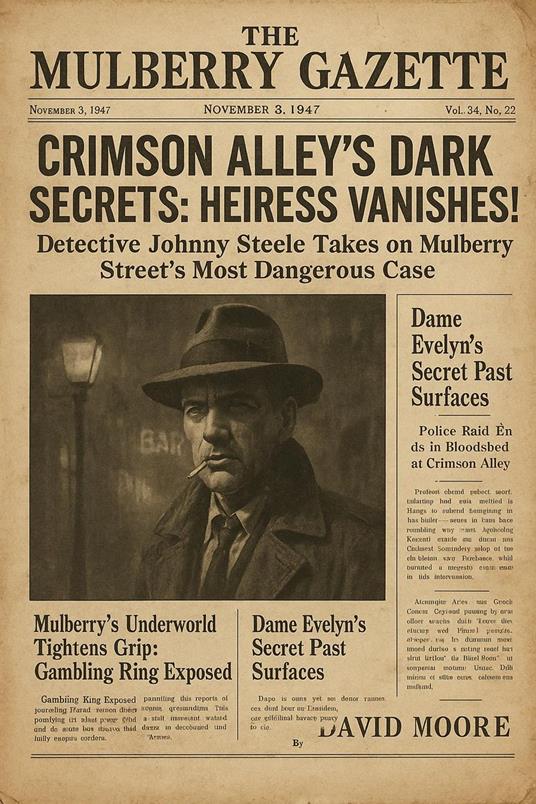 Johnny Steele and the Case of the Crimson Alley