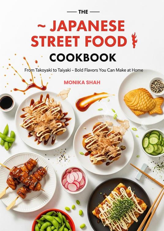 The Japanese Street Food Cookbook: From Takoyaki to Taiyaki – Bold Flavors You Can Make at Home