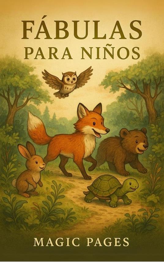 Fábulas Para Niños - Magic Pages - ebook