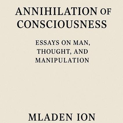 Annihilation of Consciousness Essays on Man, Thought, and Manipulation