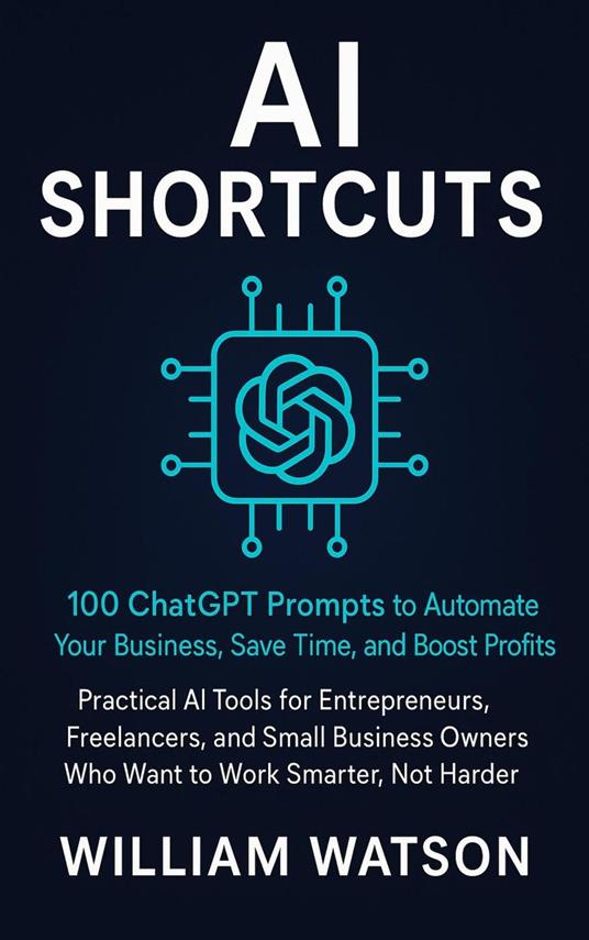 AI Shortcuts 100 ChatGPT Prompts to Automate Your Business, Save Time, and Boost Profits with Smart AI Tools