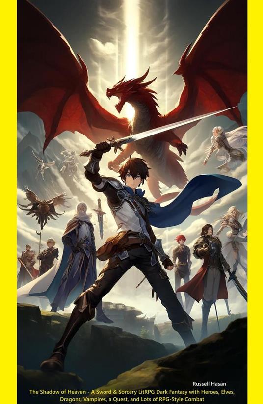 The Shadow of Heaven - A Sword & Sorcery LitRPG Dark Fantasy with Heroes, Elves, Dragons, Vampires, a Quest, and Lots of RPG-Style Combat