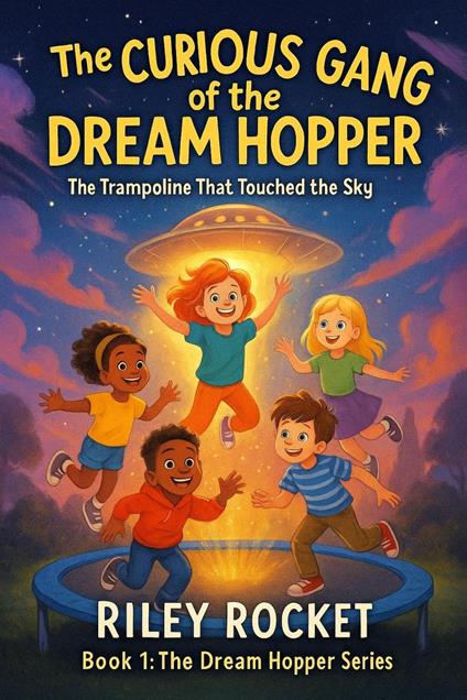 The Curious Gang of the Dream Hopper - The Trampoline That Touched the Sky - Riley Rocket - ebook