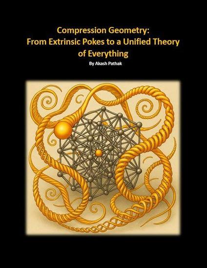 Compression Geometry: Gravity From Extrinsic M/E Pokes to a Unified Theory of Everything
