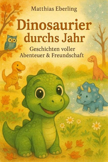 Dinosaurier durchs Jahr: Geschichten voller Abenteuer & Freundschaft - Matthias Eberling - ebook