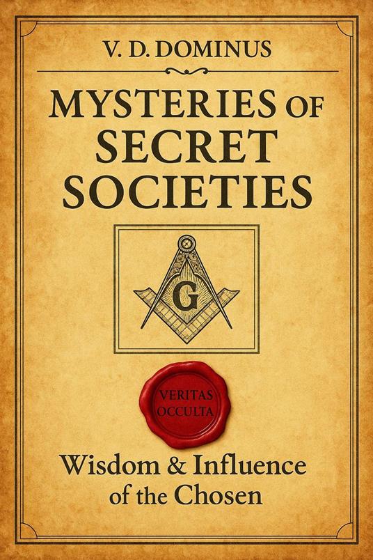 Mysteries of Secret Societies Wisdom and Influence of The Chosen