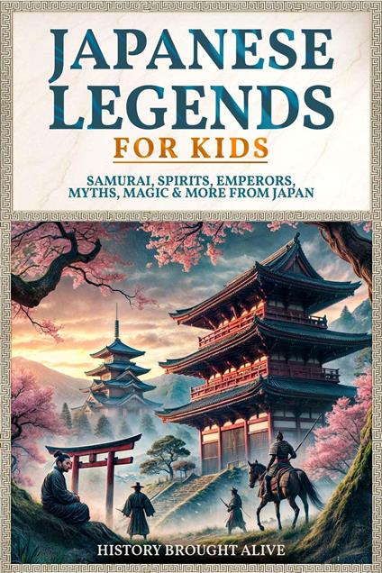 Japanese Legends For Kids: Samurai, Spirits, Emperors, Myths, Magic & More From Japan - History Brought Alive - ebook