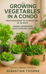 Growing Vegetables in a Condo: From Beginner to Harvesting in 30 Days