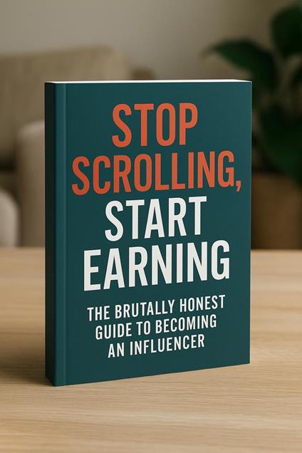 Stop Scrolling and Start Earning The Brutally Honest Guide to Becoming an Influencer