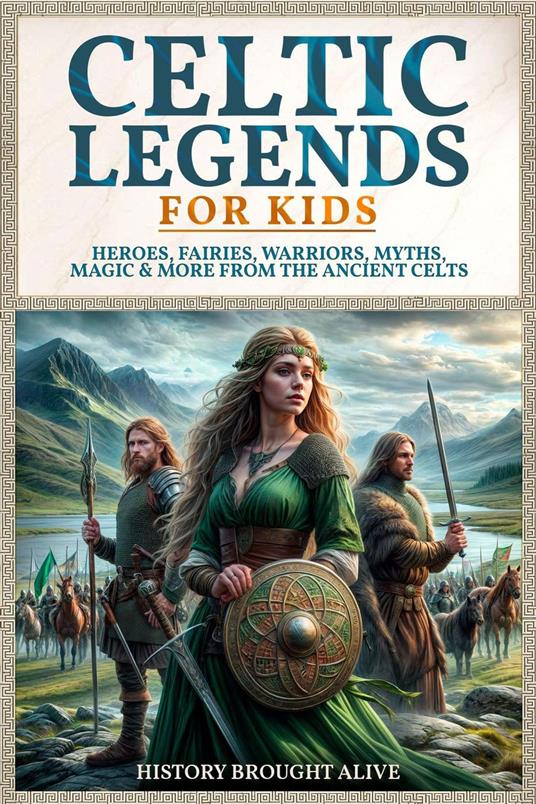 Celtic Legends For Kids: Heroes, Fairies, Warriors, Myths, Magic & More From The Ancient Celts - History Brought Alive - ebook
