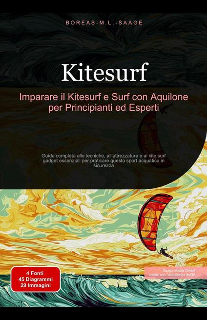 Kitesurf: Imparare il Kitesurf e Surf con Aquilone per Principianti ed Esperti - Boreas It. M. L. Saage - ebook