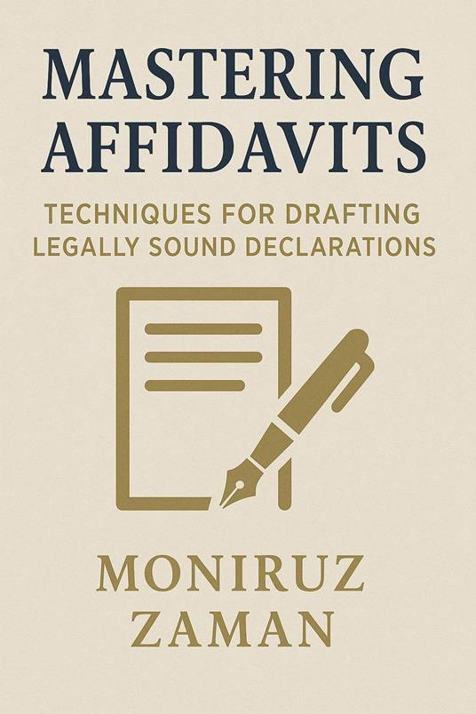 Mastering Affidavits: Techniques for Drafting Legally Sound Declarations