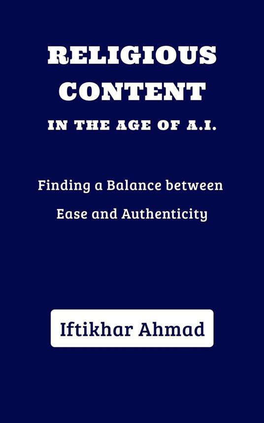 Religious Content in the Age of AI