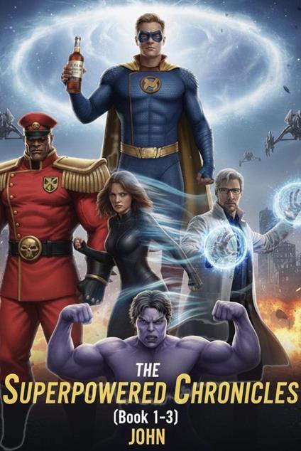 The Superpowered Chronicles: (Book 1-3) - John - ebook