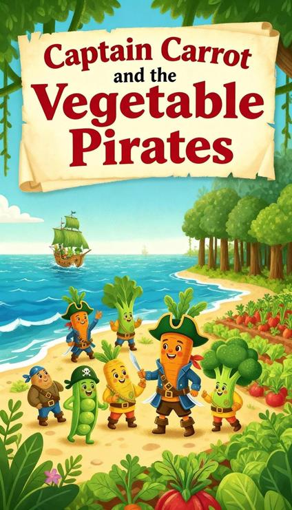 Captain Carrot and the Vegetable Pirates - Entertain Time - ebook