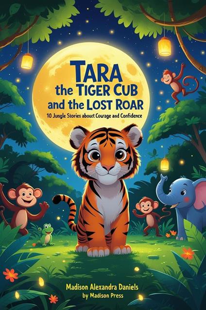 Tara the Tiger Cub and the Lost Roar: 10 Jungle Stories About Courage and Confidence - Madison Alexandra Daniels - ebook