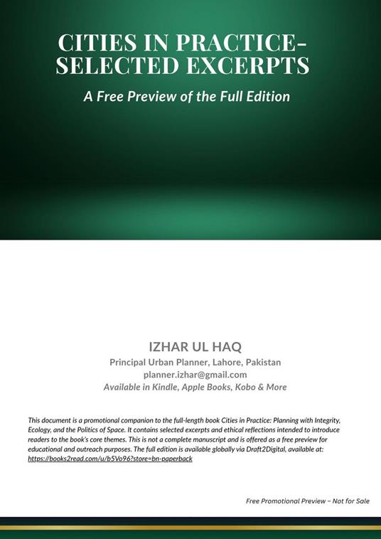 Cities in Practice: Selected Excerpts