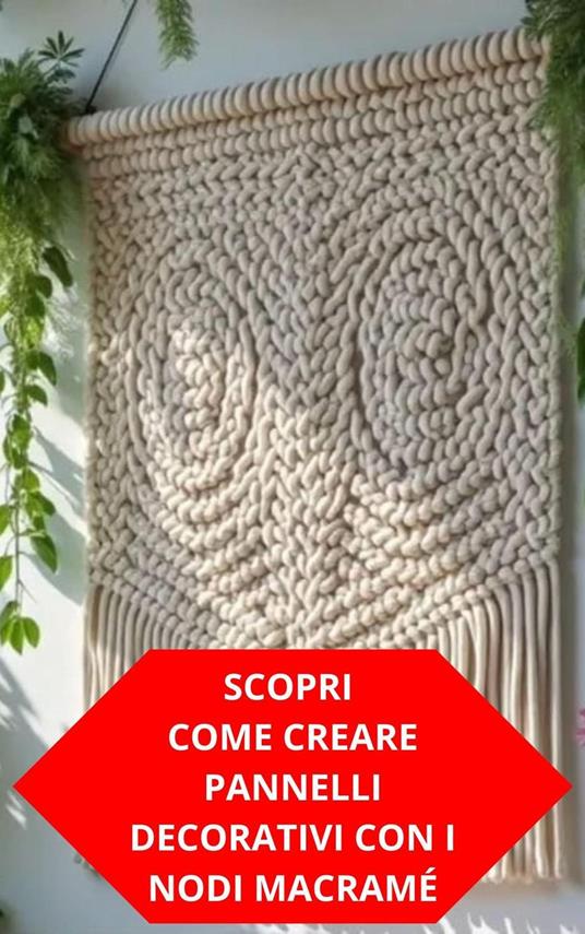 Scopri Come Creare Pannelli Decorativi Con I Nodi Macramé - DUKE SOUZA - ebook