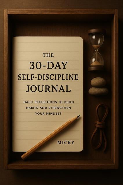 The 30-Day Self-Discipline Journal: Daily Reflections to Build Habits and Strengthen Your Mindset