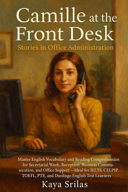 Camille at the Front Desk: Stories in Office Administration - Book 1: Master English Vocabulary & Reading Comprehension for Secretarial Work - Ideal for IELTS, CELPIP, TOEFL, PTE, & Duolingo learners