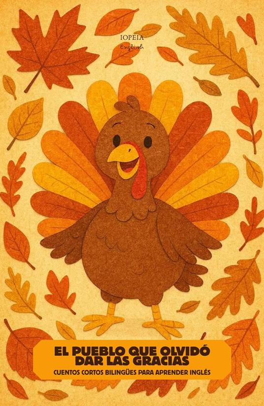 El Pueblo que Olvidó Dar las Gracias: Cuentos Cortos Bilingües Para Aprender Inglés - Iopeia English - ebook
