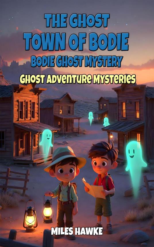 The Ghost Town of Bodie: Bodie Ghost Mystery - Miles Hawke - ebook