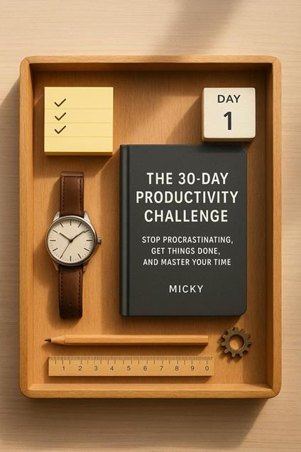 The 30-Day Productivity Challenge: Stop Procrastinating, Get Things Done, and Master Your Time