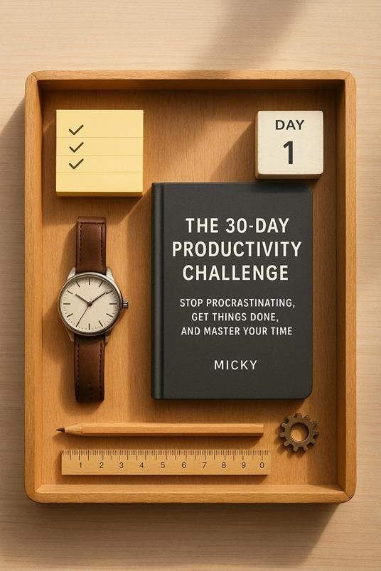 The 30-Day Productivity Challenge: Stop Procrastinating, Get Things Done, and Master Your Time