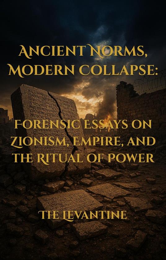 Ancient Norms, Modern Collapse: Forensic Essays on Zionism, Empire, and the Ritual of Power