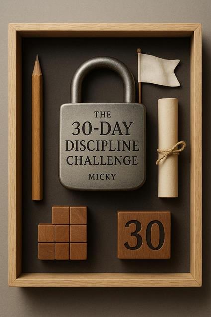 The 30-Day Discipline Challenge: A Proven System to Build Consistency, Crush Procrastination, and Finally Achieve the Life You Want