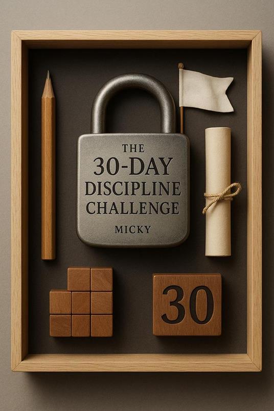 The 30-Day Discipline Challenge: A Proven System to Build Consistency, Crush Procrastination, and Finally Achieve the Life You Want
