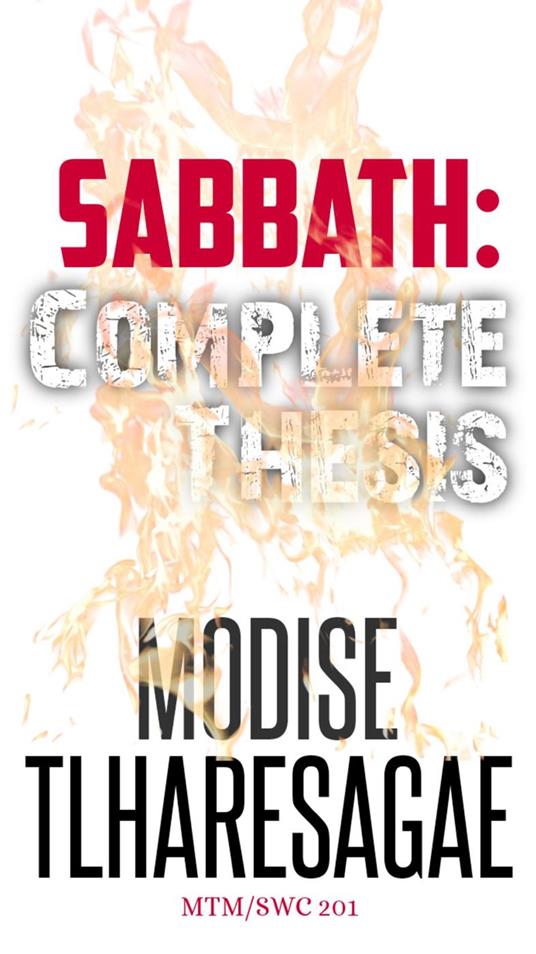 Sabbath: Complete Thesis