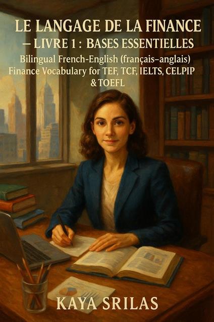 Le Langage de la Finance – Livre 1 : Bases Essentielles / The Language of Finance – Book 1 : Bilingual French–English (français–anglais) Finance Vocabulary for TEF, TCF, IELTS, CELPIP & TOEFL