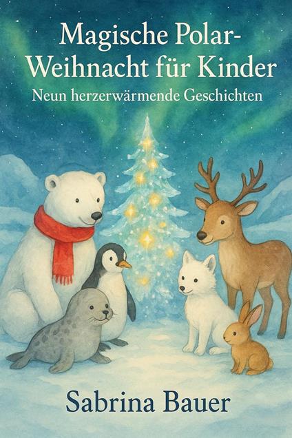 Magische Polar-Weihnacht für Kinder: Neun herzerwärmende Geschichten - Sabrina Bauer - ebook