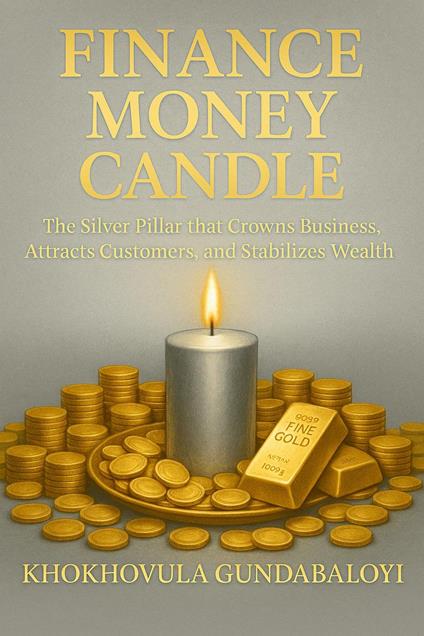 Finance Money Candle: The Silver Pillar that Crowns Business, Attracts Customers, and Stabilizes Wealth